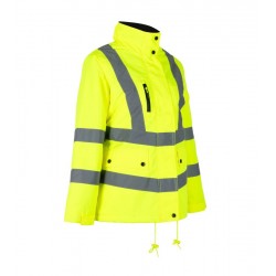 Parka Térmica Hi-Vis Clase 3 Manga Larga | Alta Visibilidad y Protección
