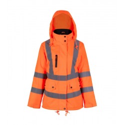 Parka Térmica Hi-Vis Clase 3 Manga Larga | Alta Visibilidad y Protección