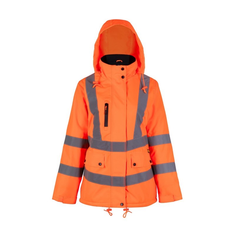 Parka Térmica Hi-Vis Clase 3 Manga Larga | Alta Visibilidad y Protección