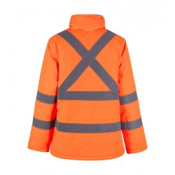 Parka Térmica Hi-Vis Clase 3 Manga Larga | Alta Visibilidad y Protección