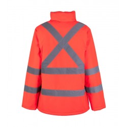 Parka Térmica Hi-Vis Clase 3 Manga Larga | Alta Visibilidad y Protección