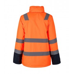 Parka Térmica Hi-Vis Clase 2 | Alta Visibilidad y Protección contra el Frío