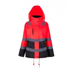 Parka Térmica Hi-Vis Clase 2 | Alta Visibilidad y Protección contra el Frío
