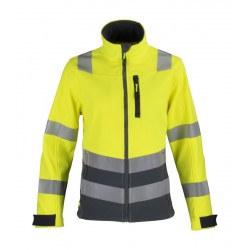 Chaqueta Softshell Alta Visibilidad M/L | Seguridad y Confort