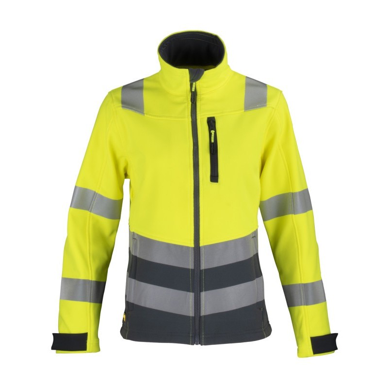Chaqueta Softshell Alta Visibilidad M/L | Seguridad y Confort Chaqueta Softshell Alta Visibilidad M/L | Seguridad y Confort