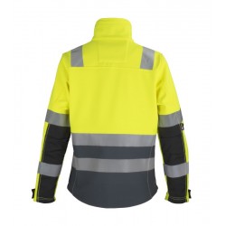 Chaqueta Softshell Alta Visibilidad M/L | Seguridad y Confort