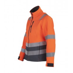 Chaqueta Softshell Alta Visibilidad M/L | Seguridad y Confort