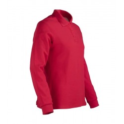 Polera Polo Manga Larga 80% Algodón 20% Poliéster | Estilo y Comodidad