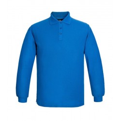 Polera Polo Manga Larga 80% Algodón 20% Poliéster | Estilo y Comodidad