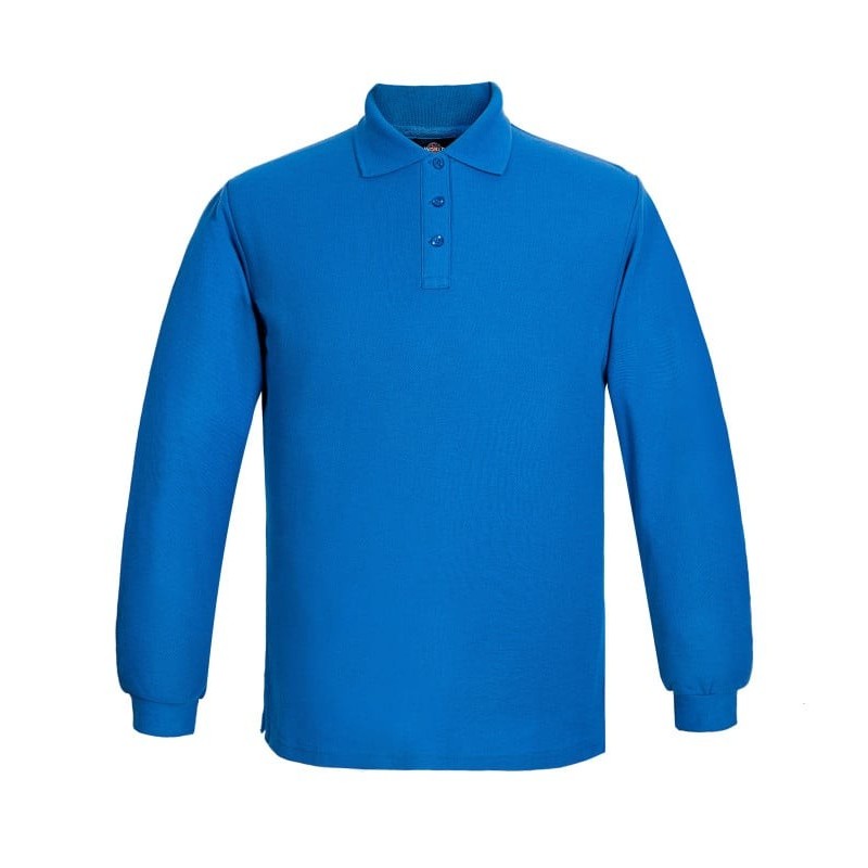 Polera Polo Manga Larga 80% Algodón 20% Poliéster | Estilo y Comodidad Polera Polo Manga Larga 80% Algodón 20% Poliéster | Estilo y Comodidad