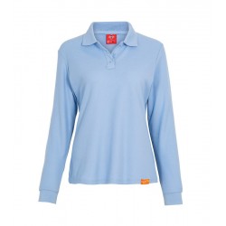 Polera Polo Manga Larga 60% Algodón 40% Poli - Confort y Estilo para Todos los Días