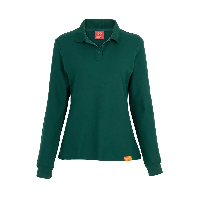 Polera Polo Manga Larga 60% Algodón 40% Poli - Confort y Estilo para Todos los Días Polera Polo Manga Larga 60% Algodón 40% Poli - Confort y Estilo para Todos los Días