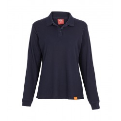 Polera Polo Manga Larga 60% Algodón 40% Poli - Confort y Estilo para Todos los Días
