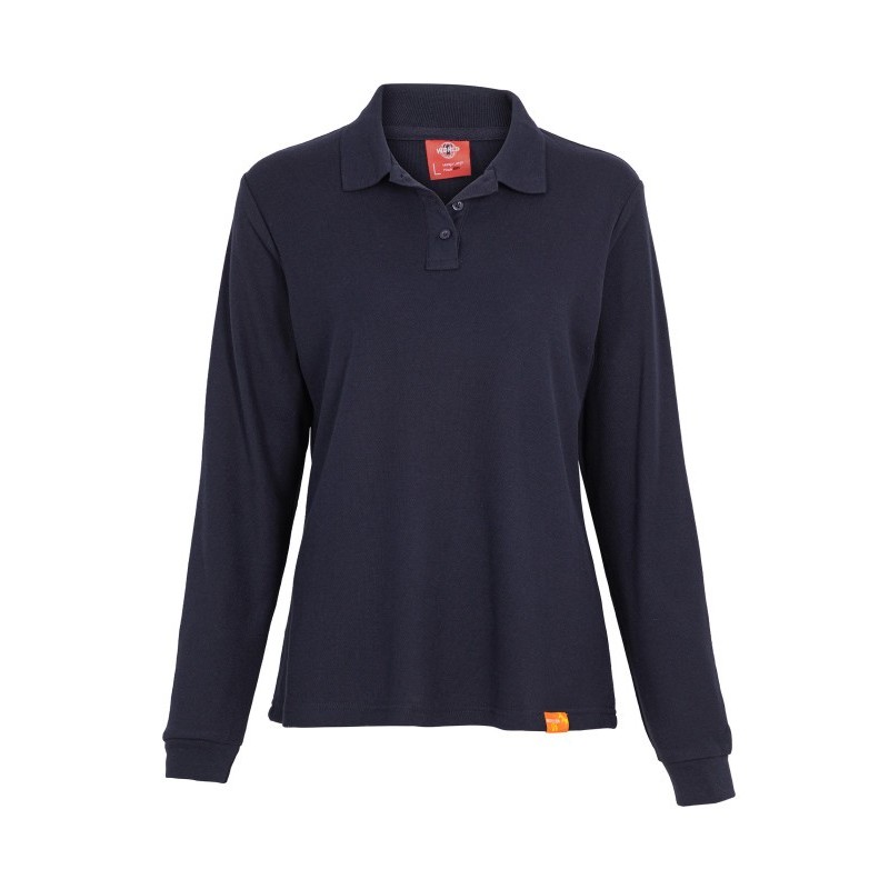 Polera Polo Manga Larga 60% Algodón 40% Poli - Confort y Estilo para Todos los Días Polera Polo Manga Larga 60% Algodón 40% Poli - Confort y Estilo para Todos los Días