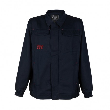 Chaqueta Ignífuga Antiácida 100% Algodón Manga Larga Hombre